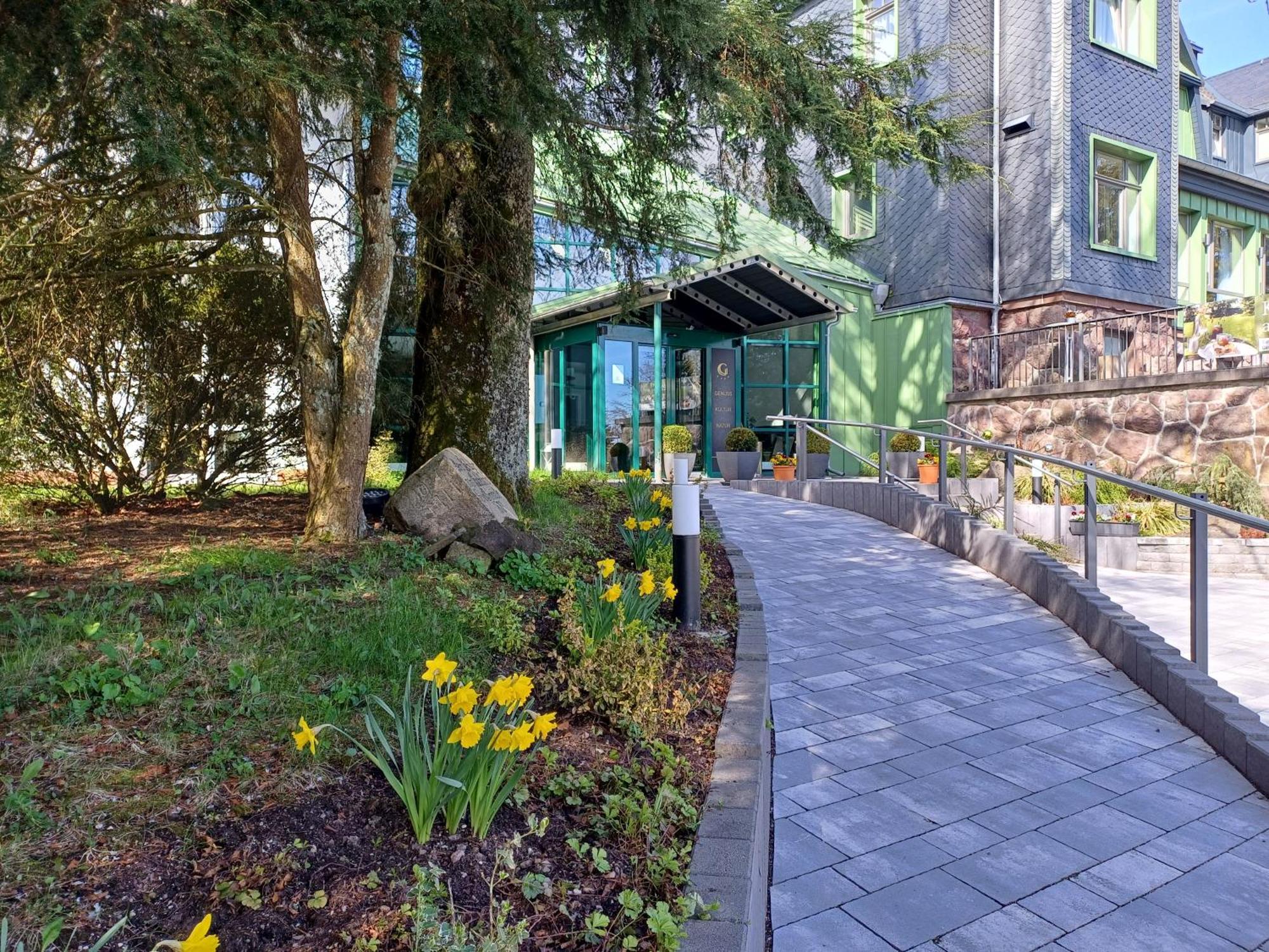 Berg & Spa Hotel Gabelbach Ilmenau Exterior photo